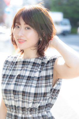 40代・50代！ナチュラルで柔らかい印象のショートレイヤー