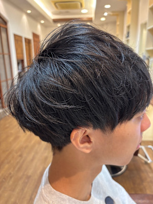 【20.30代】ナチュラルメンズショート