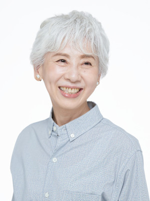 グレイヘアの方に◎分け目カバーパーマスタイル