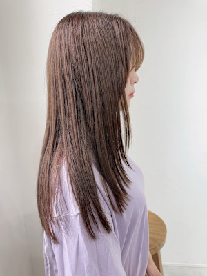 セミロングレイヤー