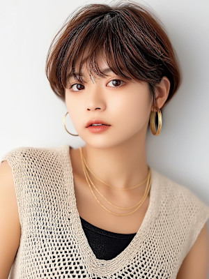 ショートパーマ