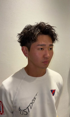 上げも下ろしもできる万能なピンパーマスタイル【三軒茶屋】