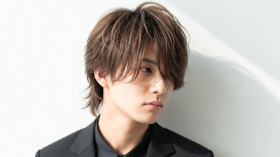 【メンズ】ニュアンス×前髪ロング