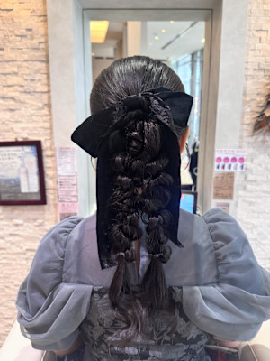 編み下ろしアレンジ♪