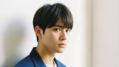 【メンズ】シンプルストレート×刈り上げショート