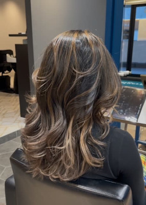 バレヤージュ×レイヤー