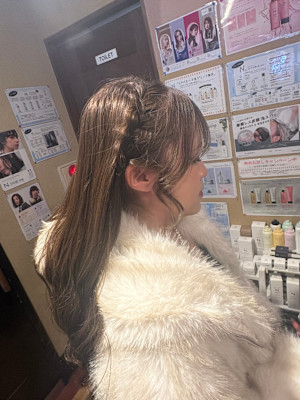 巻き髪ヘアセット