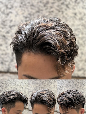 日本橋室町　ウェーブパーマ