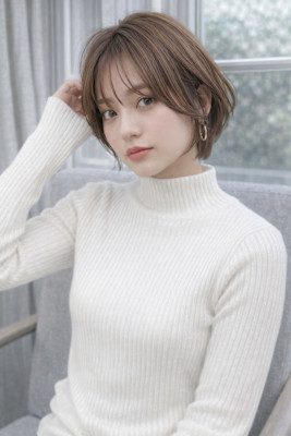 大人洗練ショートボブ