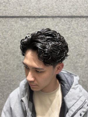 大人パーマ！ビジネスヘア　日本橋室町パーマのうまいお店