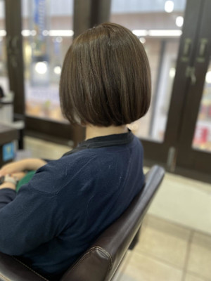 グレージュボブ