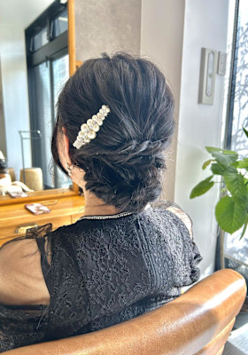 結婚式ヘアアレンジ☆