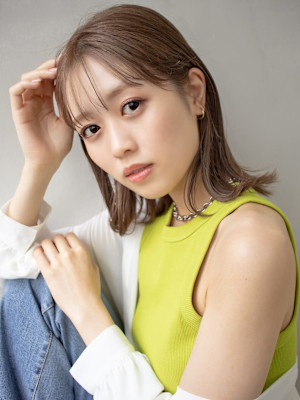 大人可愛い20代30代/髪質改善/ブリーチ/レイヤーカット