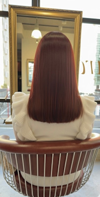 ピンクヘア　ピンクベージュ　チェリーピンク