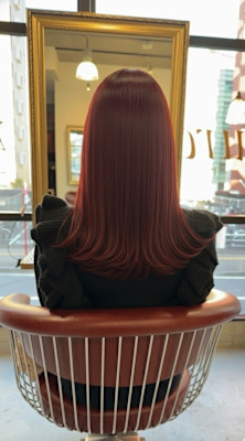 チェリーレッド　ベリーピンク