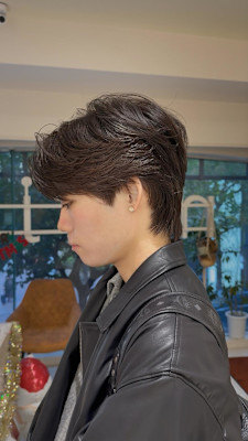 センターパート/コンマバング/シースルーマッシュ/マッシュ