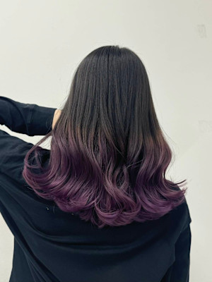 バイオレットグラデーション