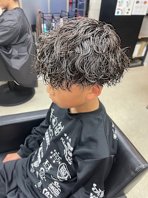 波巻きパーマ/波巻きスパイラル【福岡/天神/メンズパーマ】