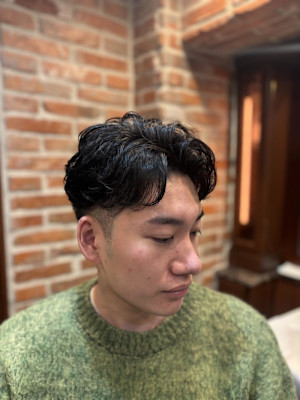 7:3ウェーブパーマ　日本橋室町