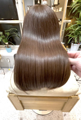 ジンジャーグレージュ×ULTOWAトリートメント