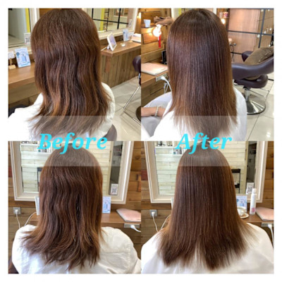 梅雨対策 髪質改善ストレート