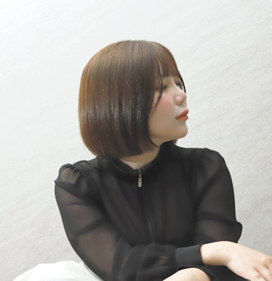 ミニボブオリーブベージュ