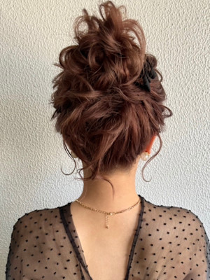 おだんごヘア/アップヘア