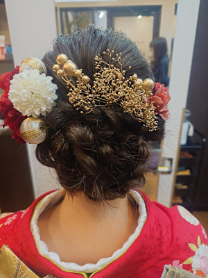 成人式ヘアセットのみ￥9,900★リハーサル付き★ 26