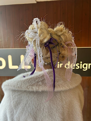 ふわふわツインアレンジ