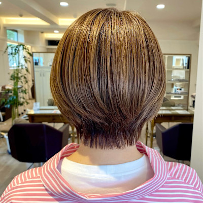 前下がりショート×ブランジュ