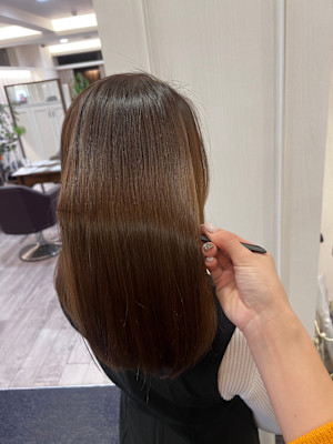 髪質改善ストレート