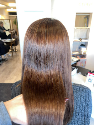髪質改善ストレート