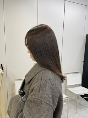  『ROW横浜』ダークトーン艶髪