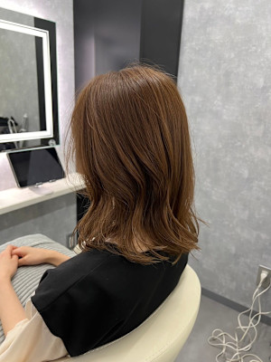  『ROW横浜』美髪艶ブラウンカラー