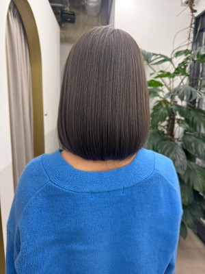  『ROW横浜』ダークトーン艶髪