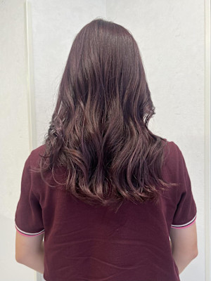 ハイライト×ピンクカラー♪