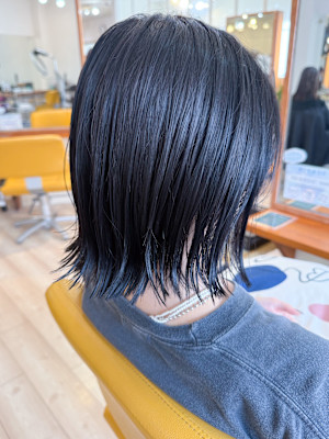 【morio成増/児玉】外ハネボブ 黒髪