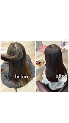 縮毛矯正/髪質改善