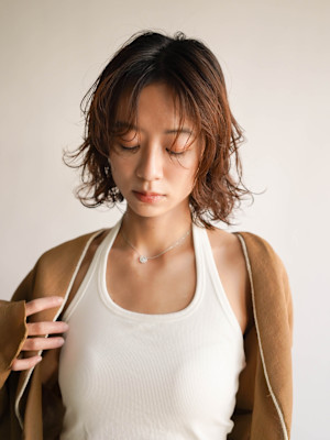 ボブ/ボブパーマ/ミディアムボブ/ミディアムパーマ/レイヤー