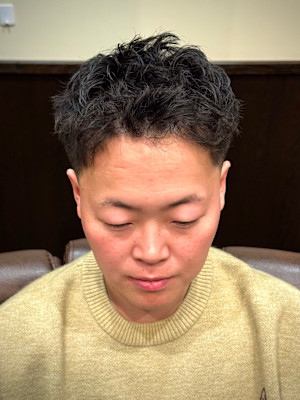 スパイキーショート×ソフトツイスト