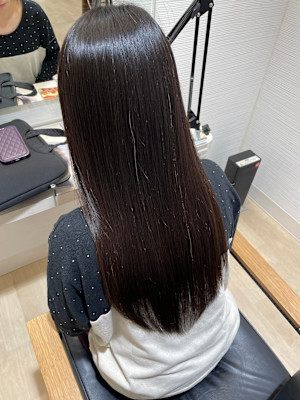 縮毛矯正スタイル