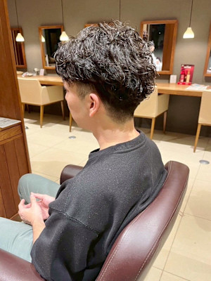 冬オススメメンズパーマ