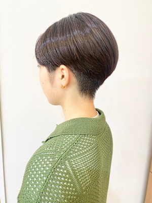 【morio成増/一戸】大人可愛い刈り上げハンサムショート