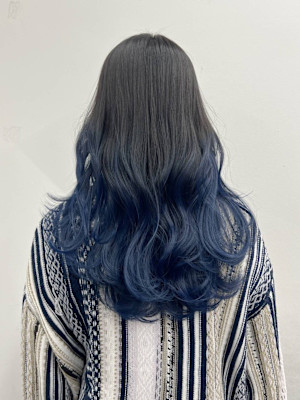 グラデーションブルー