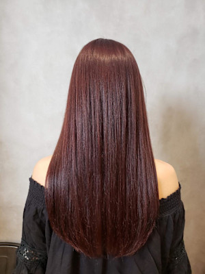 艶レッドブラウン