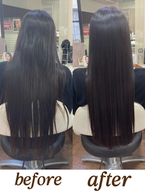 【美髪整形】異次元の最新髪質改善☆シルク酸性ストレート