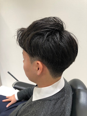 【麻布十番/メンズカット】メンズショート　刈り上げ　ビジネス