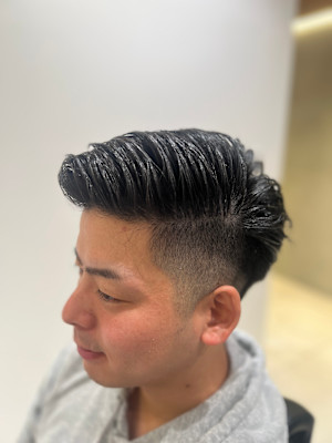 【麻布十番/メンズカット】メンズショート　フェードカット