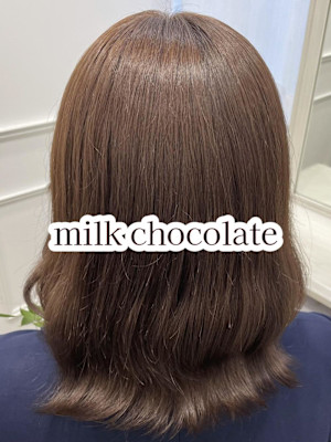 【カラー】初カラーでミルクチョコレート♪_ユウ