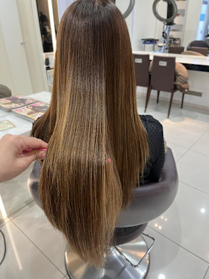 サラサラストレート